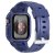 Apple Watch Ultra 3 49mm Stöttåligt Skal + Armband Blå - bakisda