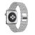 Beads Link Armband Apple Watch 42/44/45mm Silver - Techhuset.se