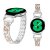 Köp Dual Rhinestone Armband Samsung Galaxy Watch 6 40mm Silver/Roséguld Online