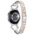 Köp Dual Rhinestone Armband Samsung Galaxy Watch 6 44mm Silver/Roséguld Online