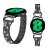 Köp Dual Rhinestone Armband Samsung Galaxy Watch 6 44mm Svart Online
