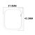 Edge Skal Apple Watch Series 10 42mm Svart