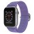 Elastiskt Nylonarmband Apple Watch Series 11 46mm Glitter Lila