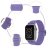 Elastiskt Nylonarmband Apple Watch Series 11 46mm Glitter Lila - armbandets egenskaper