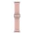 Elastiskt Nylonarmband Apple Watch Series 11 46mm Glitter Rosa - längd på armbandet