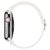 Elastiskt Nylonarmband Apple Watch Series 10 46mm Vit