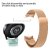 Köp Full Fit Milanese Armband Samsung Galaxy Watch 6 44mm Roséguld Online