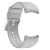 Köp Full Fit Silikonarmband Samsung Galaxy Watch 6 Classic 43mm Grå Online