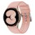 Köp Full Fit Silikonarmband Samsung Galaxy Watch 6 Classic 47mm Rosa Online