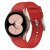 Full Fit Silikonarmband Samsung Galaxy Watch FE Röd