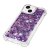 Köp Glitter Bling TPU Case iPhone 14 Lila Online