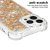 Köp Glitter Bling TPU Case iPhone 14 Pro Guld Online