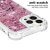 Köp Glitter Bling TPU Case iPhone 15 Pro Roséguld Online