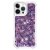 Glitter Bling TPU Case iPhone 16 Pro Max Lila