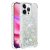 Glitter Bling TPU Case iPhone 16 Pro Max Silver