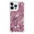 Glitter Bling TPU Case iPhone 16 Pro Roséguld