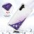 Glitter Bling TPU Case Samsung Galaxy A14 Lila