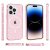 Köp Glitter MagSafe Skal iPhone 14 Pro Transparent Rosa Online