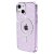 Köp Glitter MagSafe Skal iPhone 14 Transparent Lila Online