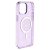 Köp Glitter MagSafe Skal iPhone 14 Transparent Lila Online