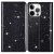 Köp Glitter Plånboksfodral iPhone 14 Pro Svart Online