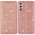 KÖp Glitter Plånboksfodral Samsung Galaxy S23 Roséguld Online