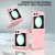 Hårdskal Gummerat Hinge Protection Samsung Galaxy Z Flip 6 Rosa