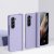 Hårdskal Gummerat Hinge Protection Samsung Galaxy Z Fold 6 Lila