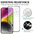 Heltäckande Härdat Glas Skärmskydd iPhone 16 Pro Svart