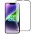 Heltäckande Härdat Glas Skärmskydd iPhone 17e Svart