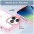 Köp Hybrid Edge Case iPhone 14 Pro Rosa Online