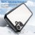 Hybrid Edge Case iPhone 16 Plus Svart