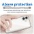 Hybrid Edge Case iPhone 16 Plus Transparent