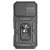 Hybridskal iPhone 16 Plus Ring + Kameraskydd Svart
