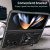 skal Samsung Galaxy Z Fold 7 Ring + Kameraskydd Svart