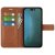 Köp iPhone 14 Plus Wallet Leather Brown Online