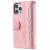 Köp iPhone 14 Pro Plånboksväska Vadderad Rosa Online