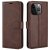 Köp iPhone 15 Pro Wallet Leather Brown Online