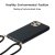iPhone 16 Pro Skal Halsband Svart