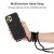 iPhone 16 Pro Skal Halsband Svart