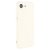 Slimmat vitt TPU-skal för iPhone 17e – sidovy