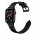 Techhuset Klassiskt Läderarmband Apple Watch 42mm/44mm Svart bild 4