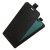 Läder Flip Fodral iPhone 14 Pro Svart - Techhuset.se