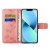 Köp Läderfodral Fjärilar iPhone 15 Pro Rosa Online