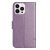 Läderfodral Fjärilar iPhone 16 Pro Max Lila