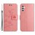 Läderfodral Samsung Galaxy A35 Rosa