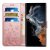 Köp Läderfodral Fjärilar Samsung Galaxy S23 Ultra Roséguld Online