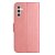 Köp Läderfodral Fjärilar Samsung Galaxy S24 Rosa Online