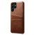 Köp Läderskal Kortfack Samsung Galaxy S23 Ultra Brun Online
