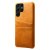 Köp Läderskal Kortfack Samsung Galaxy S23 Ultra Cognac Online